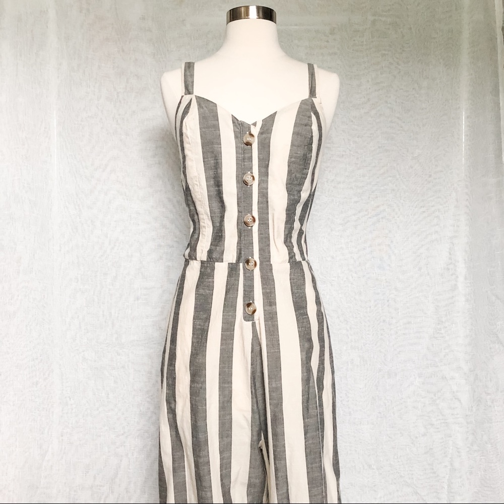 Stripe Jumpsuit